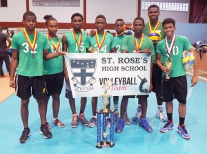 The victorious St. Rose’s High School.