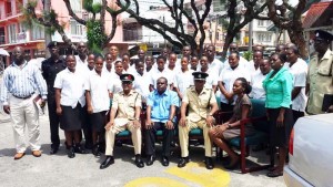 A recent graduating batch of City Constables.