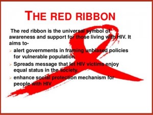 red ribbon