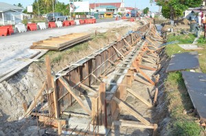 Road widening ongoing at Anna Catherina, W.C.D.