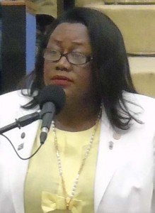  Junior Minister of Natural Resources, Simona Broomes