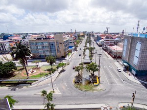 The tree-lined Avenue of the Republic