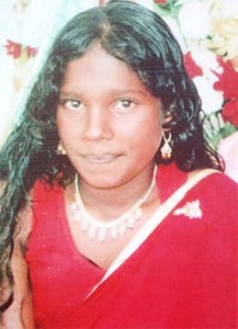 Beaten, raped and submerged face-down in a trench in 2008: Kavita Panday, 12. 