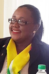 Junior Minister of Natural Resources, Simona Broomes