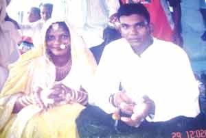 Surendra Nauth and his wife, Anetta Evans