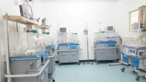 A section of the Neonatal Intensive Care Unit.