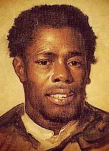 An artist’s impression of Nat Turner