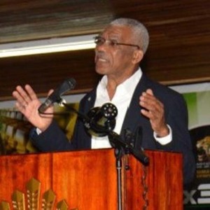 President David Granger during his address.