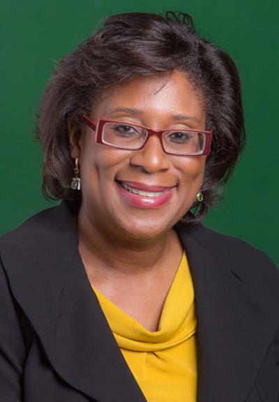 Minister responsible for Tourism, Hon. Catherine Hughes