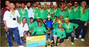 GFSCA Wolf’s Warriors winners in the Open Category of “Guyana Softball Cup 4” which was played in Georgetown, Guyana on November 2nd 2014.