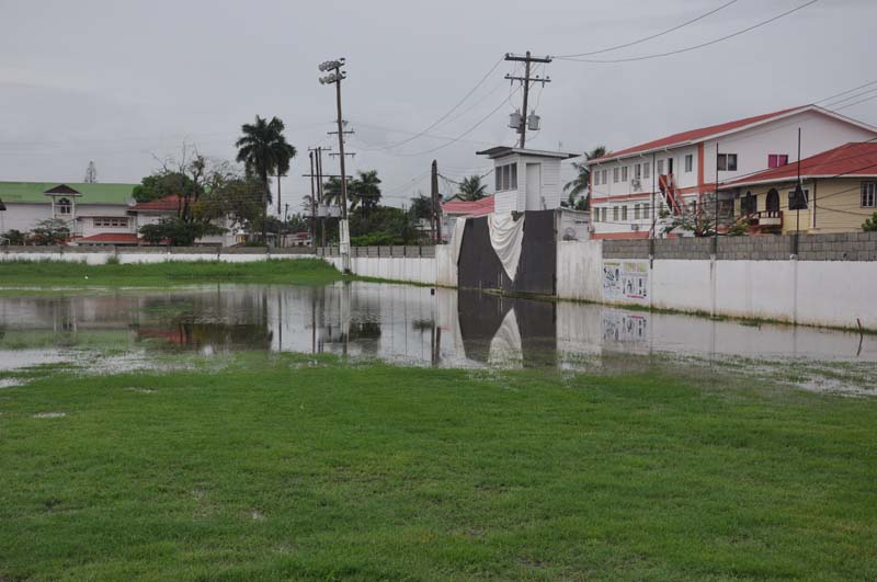 A section of the DCC outfield.