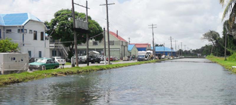 File Photo: The Shelter Belt waterway, Georgetown.