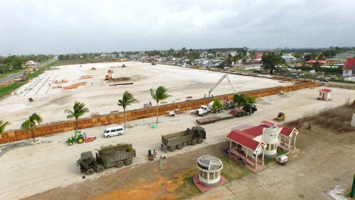 File photo: An overhead shot, taken in February last, of the D’Urban Park area.