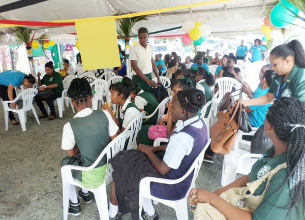 A section of the gathering at the launch of Vaccination Week 