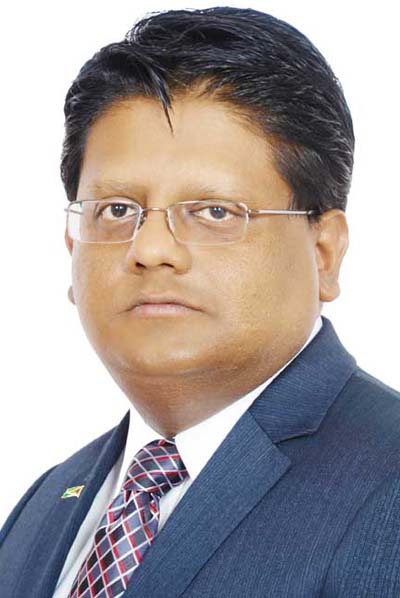 Former Minister of Finance, Ashni Singh