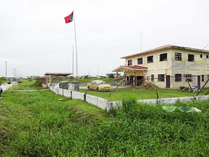 Adequate Security? The present state of the Golden Grove Police Station.