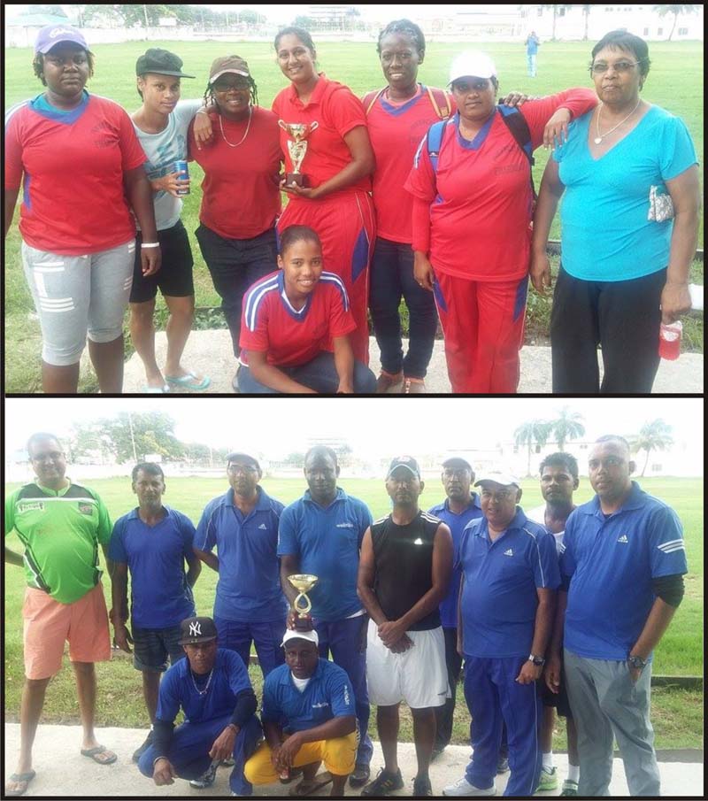 (Above) Wellwoman’s & Wellman’s (Below) team