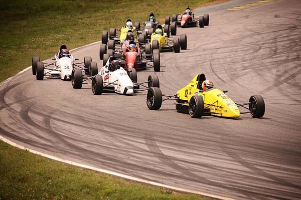 Calvin Ming during his drive at the VIR last weekend.