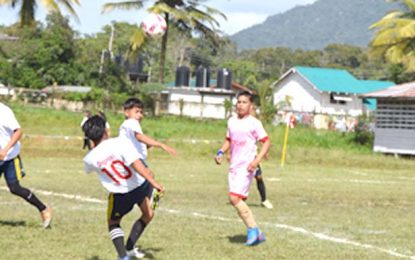 Digicel Schools Football Championship D C Caesar Fox Sec. hit six past Paruima -an ominous warning to all contenders