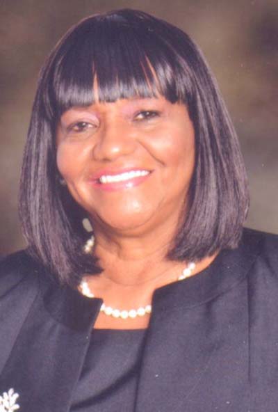 Newly elected President of the Bar Association, Mrs. Gem Sanford-Johnson. 