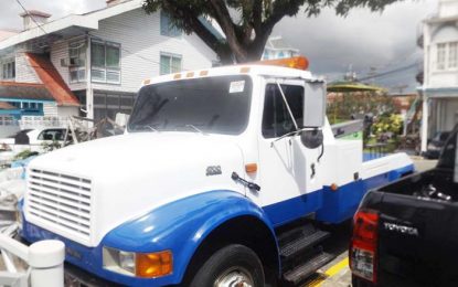 New tow truck to remove derelict, illegal vehicles in city