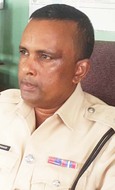 Acting Traffic Chief, Boodnarine Persaud