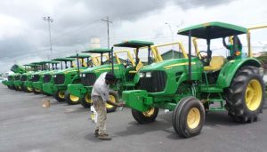 The units that were procured to aid solid waste management.