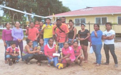 50th Independence Anniversary Tournament…Mabaruma, Wauna reign supreme in Region 1 Beach V/ball