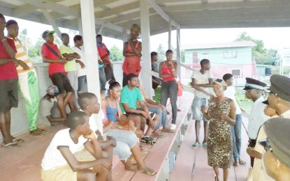 More beneficial activities for Berbice Youth as police intervenes  Another sports and youth group formed in Berbice