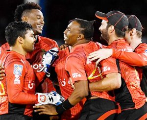 Trinbago Knight Riders finally end Guyana Amazon Warriors’ winning streak. (CPL)