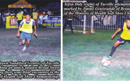 North East La Penitence upset Sparta Boss  for place in MoH Soft Shoe football final