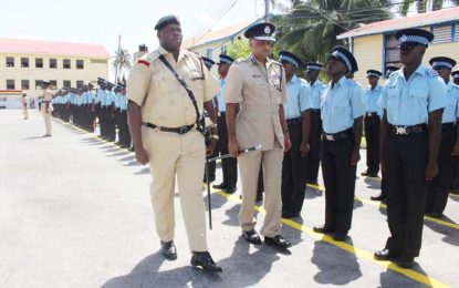 Guyana gets 203 more police ranks