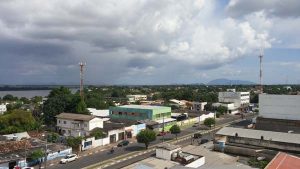 The skyline of Boa Vista city 