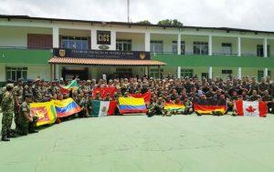 Ranks from the participating teams pose for a group photo (Courtesy of GDF)