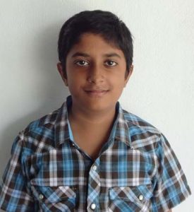 Chirag Chandwani, 12, acquired a distinction in Principles Of Accounts