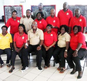 Members of the Guyana male and females team. 