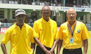 'It would be damaging for any team who has tasted what it's like to be in the top echelon of world cricket' - Jeff Dujon (right) © DigicelCricket.com/Brooks LaTouche Photography