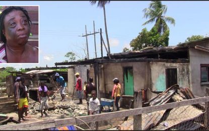 Fire of unknown origin leaves 15 homeless