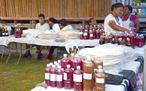 Indigenous foods and drinks on display at the launch of Indigenous Heritage Month