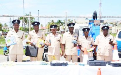 Police acquire more equipment to reduce road lawlessness