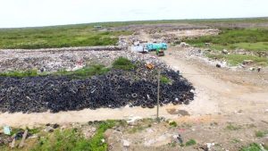 File photo: The tyre situation at the Haags Bosch dumpsite. The photo was taken a few months ago.