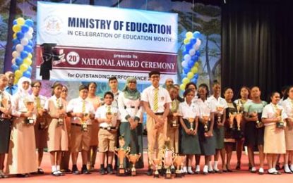 Ministry of Education hosts 20th National awards ceremony