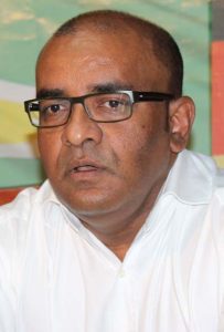 Opposition Leader, Bharrat Jagdeo