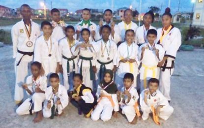 Little Diamond National Martial Arts C/ship…Black Cobra and Iron Fist Karate Clubs rake in 36 medals