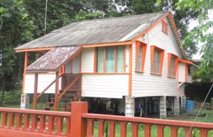 One of the well-preserved ‘range-houses’ at Linden