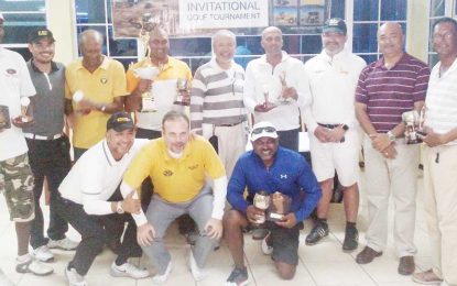 Macorp 10th Annual Golf Classic…Persauds; Max and Pur, Prashad and Ragnauth take honours