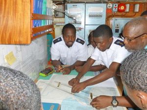 Cadets in training.