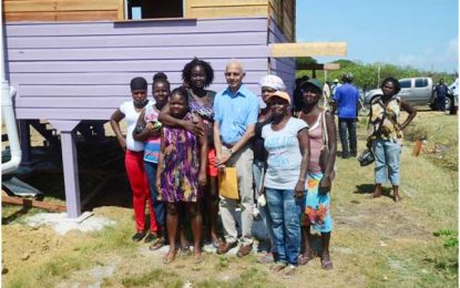 Minister Bulkan and team visit FFTP housing project