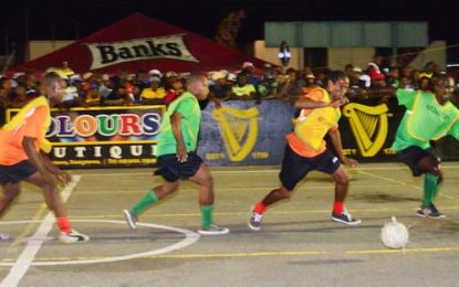 Guinness ‘Greatest of the Streets’ Futsal Competition…Exciting action highlights final round of KO phase; round robin phase commences tonight