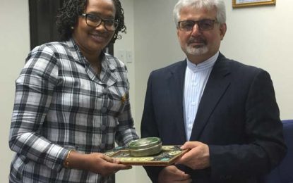 Guyana, Iran discuss possible ties in the area of infrastructure